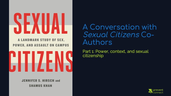 A Conversation With Sexual Citizens Co Authors Part 1 Power Context And Sexual Citizenship 