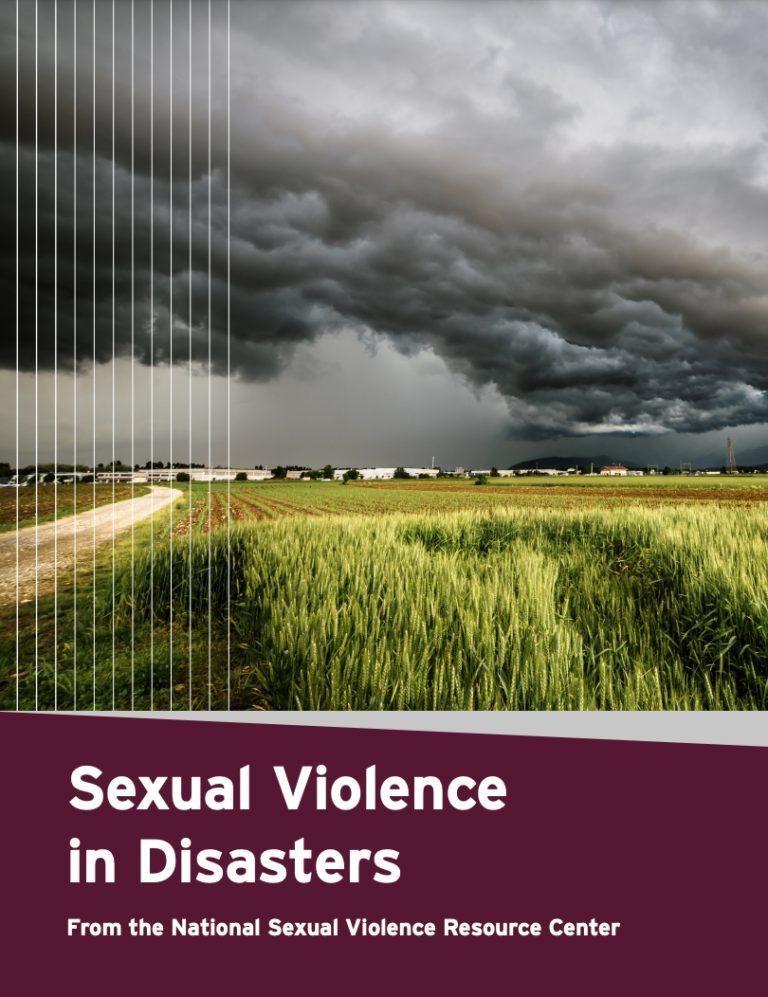 Sexual Violence In Disasters A New Resource From The National Sexual Violence Resource Center 1815